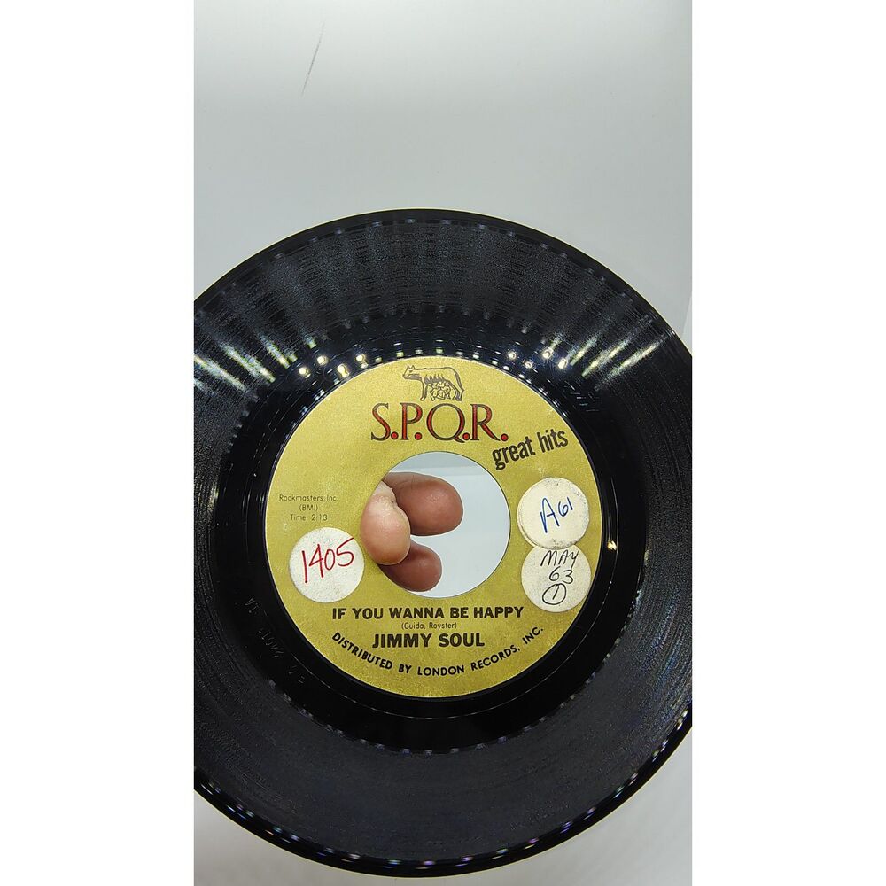 Jimmy Soul Treat 'Em Tough / If You Wanna Be Happy - S.P.Q.R. Great Hits